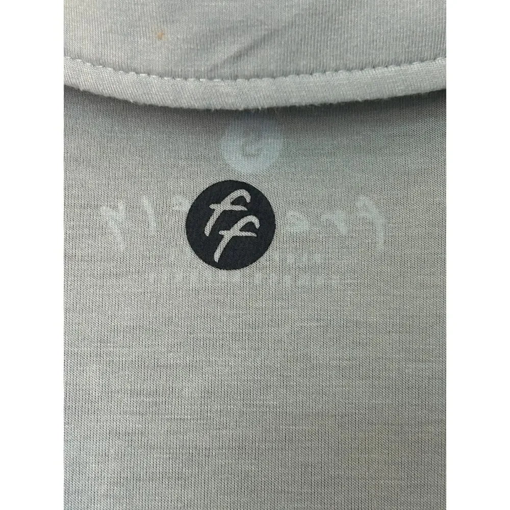 Free Fly Polo Shirt Size S Light Blue Preppy Stretch Performance Bamboo‎ Outdoor